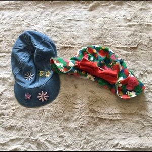 Vintage Summer Hats Size 2T